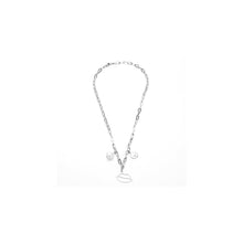 Charger l&#39;image dans la galerie, Collier &quot;bouche&quot; en acier inoxydable