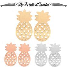 Charger l&#39;image dans la galerie, NANANAS  : boucles originales ananas